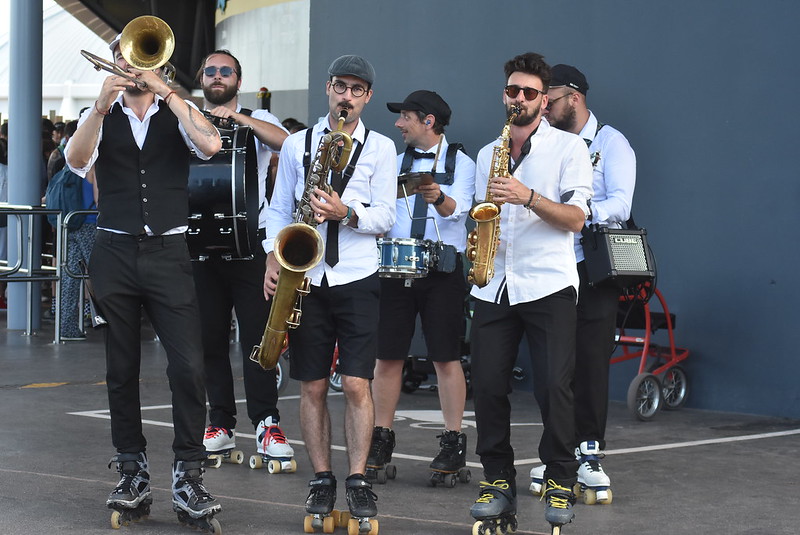 Pierres & Fils, Roller Brass Band, ...  en concert